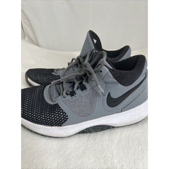 Nike Air Precision II Gray & Black Mens Basketball Shoes Size 9.5 - Picture 6 of 9